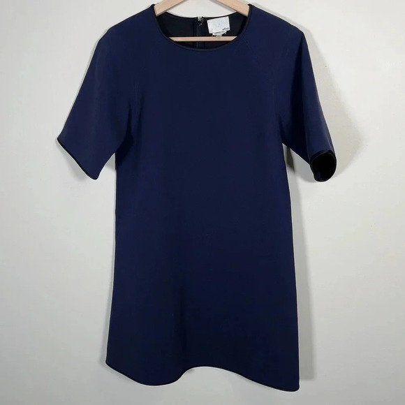 ARITZIA | WILFRED LE FOU SHIFT DRESS IN  NAVY - Picture 6 of 16